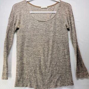 Phanuel Heathered Knit Top